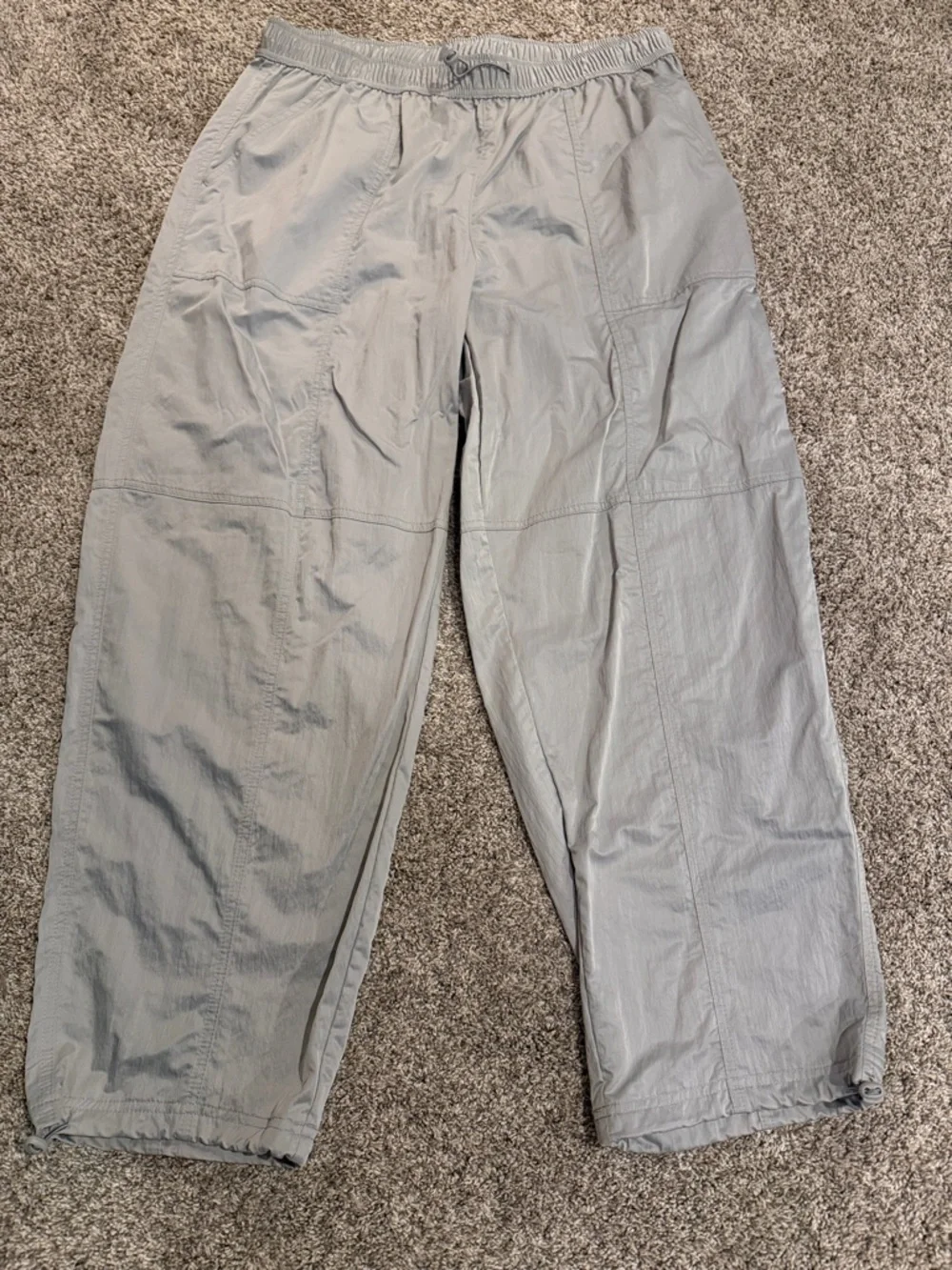 Light Gray woman’s xxl Drawstring Casual Pants